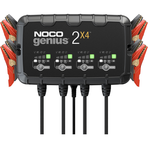 Chargeur de batterie 4 sorties de 8 A Genius 2X4 Nuna Depot Inc.