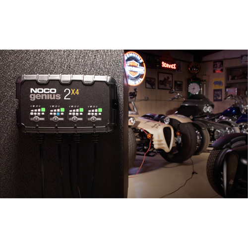 Chargeur de batterie 4 sorties de 8 A Genius 2X4 Nuna Depot Inc.