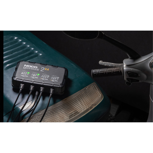 Chargeur de batterie 4 sorties de 8 A Genius 2X4 Nuna Depot Inc.