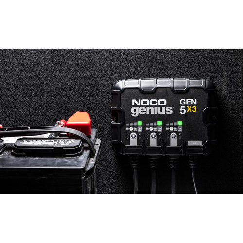 Genius&reg; Gen5X3 3-Bank, 15-Amp On-Board Battery Charger Nuna Depot Inc.