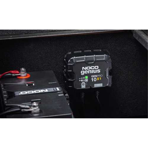 Chargeur de batterie embarqu&eacute; &agrave; 1 sortie de 10 amp&egrave;res GenPro10X1 Genius Nuna Depot Inc.