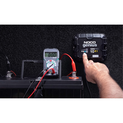 Chargeur de batterie embarqu&eacute; &agrave; 1 sortie de 10 amp&egrave;res GenPro10X1 Genius Nuna Depot Inc.