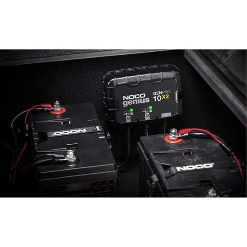 Genius&reg; GenPro10X2 2-Bank, 20-Amp On-Board Battery Charger Nuna Depot Inc.