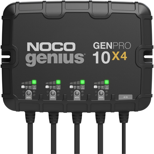 Genius&reg; GenPro10X4 4-Bank, 40-Amp On-Board Battery Charger Nuna Depot Inc.