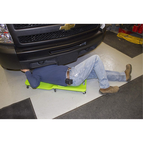 Neon Green Low Profile Plastic Creeper Nuna Depot Inc.