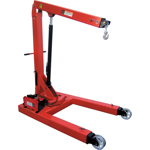 Air Hydraulic Floor Crane, 6000 lbs. (3 tons) Capacity Nuna Depot Inc.