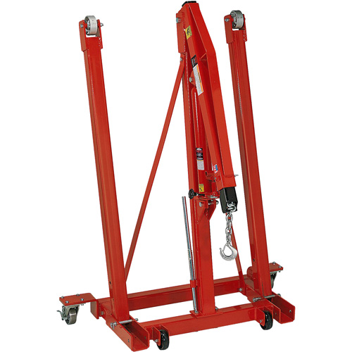 Grue pliante pour moteur, Capacit&eacute; 2500 lb (1,25 tonne) Nuna Depot Inc.