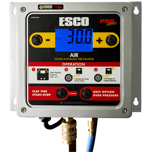 Digital Wall-Mounted Aluminum Tire Inflator Nuna Depot Inc.