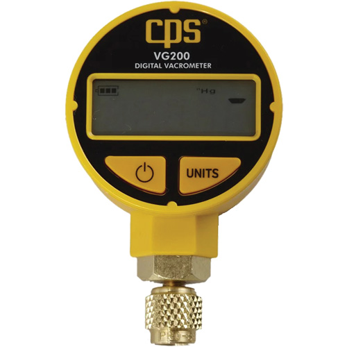 Digital Vacuum Gauge, Micron, Torr & Millibar with Case Nuna Depot Inc.
