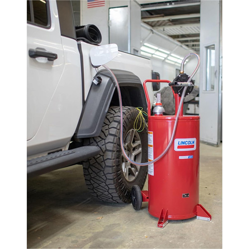 25-Gallon Steel Fuel Caddy with 2-Way Rotary Pump Nuna Depot Inc.