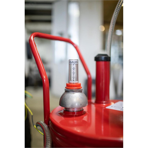 25-Gallon Steel Fuel Caddy with 2-Way Rotary Pump Nuna Depot Inc.
