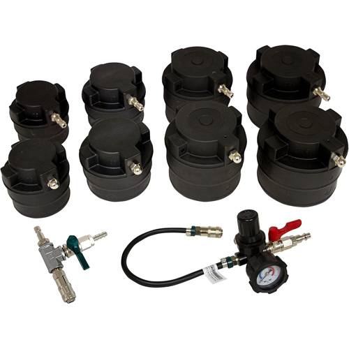 10-Piece HD Turbo Air System Test Kit with Smoke Adapter Nuna Depot Inc.