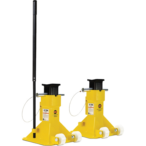 Cric EZ-Wheel, Tige verrouillable, Capacit&eacute; de 22 tonnes, 13-1/2" - 20" h Nuna Depot Inc.