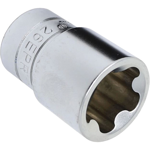 Jeu de douilles TORX EPR &agrave; 5 pans, 16 Morceaux, Prise de 1/4"/3/8"/1/2" Nuna Depot Inc.