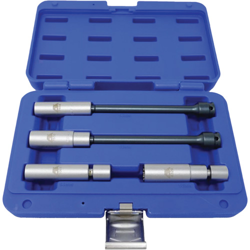 4-Piece Euro Spark Plug Swivel Socket Set, 3/8" Drive Nuna Depot Inc.