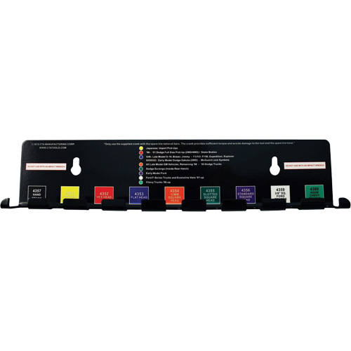 Ensemble d'outils pour roue de secours 10 mcx Nuna Depot Inc.