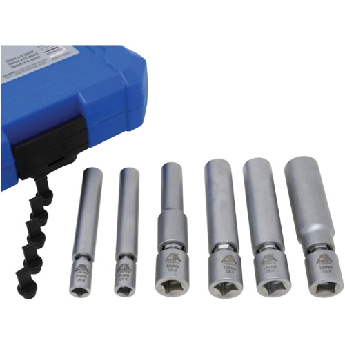 6-Piece Spark Plug & Glow Plug Socket Set Nuna Depot Inc.