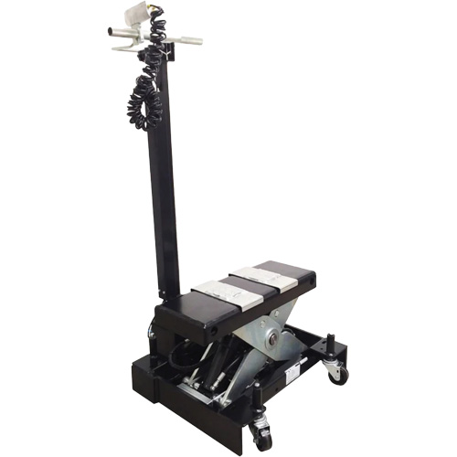 Cric de service de plancher &agrave; profil bas, 12 tonne(s) Capacit&eacute;, 7-1/2" Abaiss&eacute;e, 15" &eacute;lev&eacute;e, Air comprim&eacute;/hydraulique Nuna Depot Inc.
