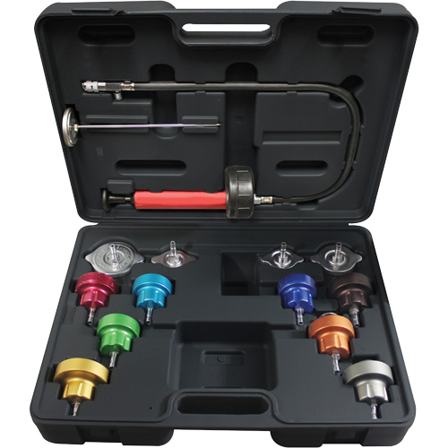 14-Piece Universal Cooling System Pressure Test Kit Nuna Depot Inc.