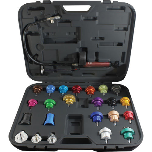 25-Piece Master Cooling System Pressure Test Kit Nuna Depot Inc.