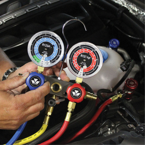 R1234Yf 2-Way Piston Valve Manifold Gauge Set Nuna Depot Inc.