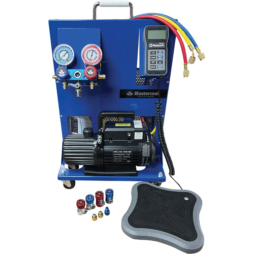 Poste de recharge &eacute;lectronique portable double &agrave; 1 phase R134A/R1234Yf Nuna Depot Inc.