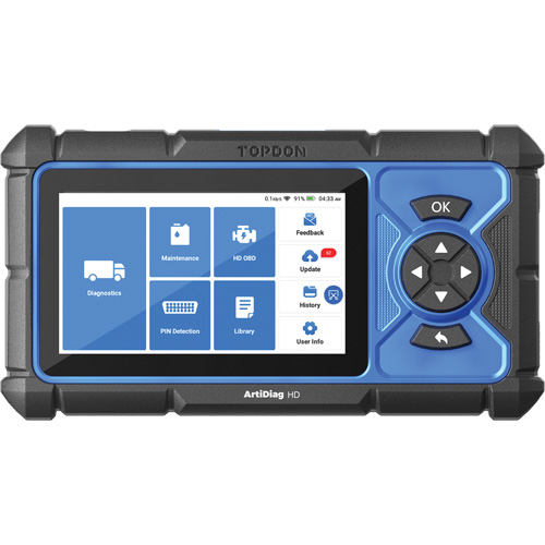 Outil de diagnostic robuste 5" ArtiDiag HD avec fonctions d'entretien Nuna Depot Inc.