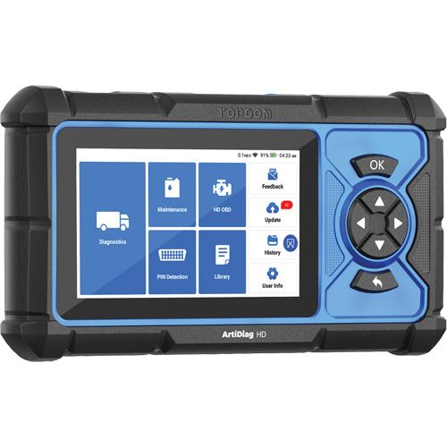 Outil de diagnostic robuste 5" ArtiDiag HD avec fonctions d'entretien Nuna Depot Inc.