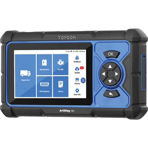 Outil de diagnostic robuste 5" ArtiDiag HD avec fonctions d'entretien Nuna Depot Inc.