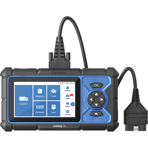 Outil de diagnostic robuste 5" ArtiDiag HD avec fonctions d'entretien Nuna Depot Inc.