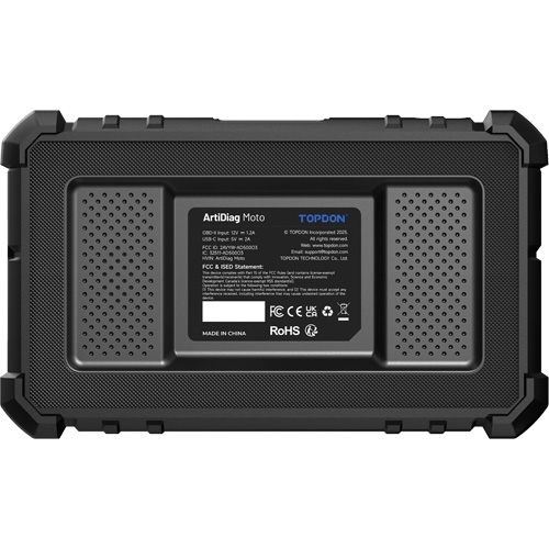 Outil de diagnostic 5" pour moto ArtiDiag Moto Nuna Depot Inc.