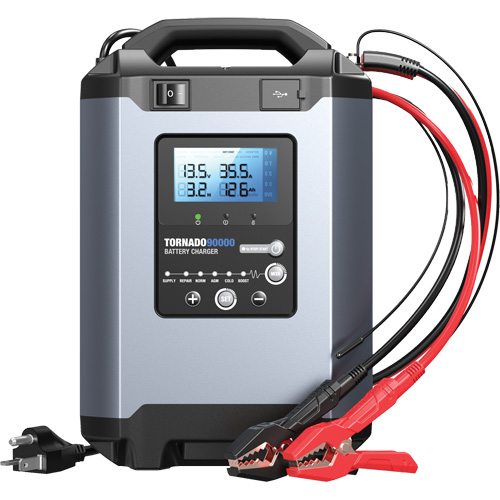 Alimentation stable 90 A et chargeur intelligent 12 V/24 V Tornado90000 Nuna Depot Inc.