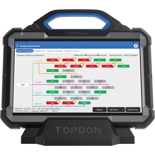 Outil de diagnostic de niveau OE Phoenix Max Basic de 13,3", station daccueil et programmation infonuagique Nuna Depot Inc.