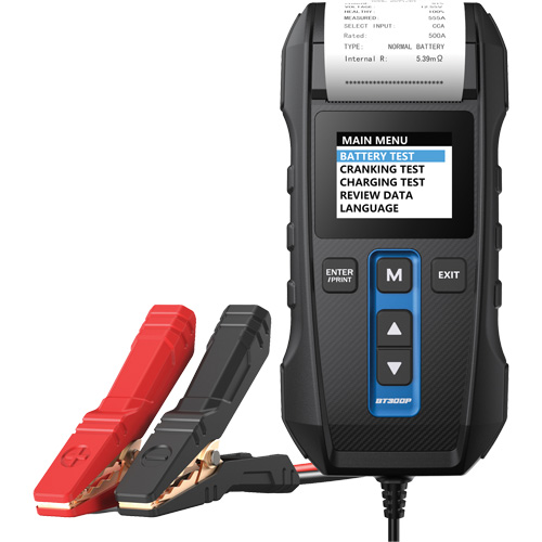 BT300P Battery, Charging & Cranking System Tester with Printer Nuna Depot Inc.