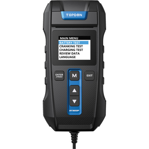 BT300P Battery, Charging & Cranking System Tester with Printer Nuna Depot Inc.