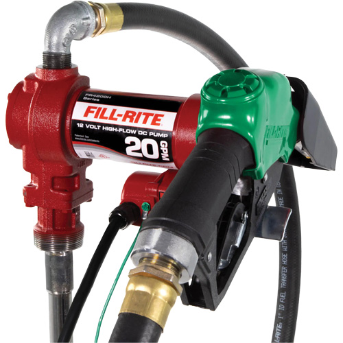 Pompe de transfert de carburant 12 V avec pistolet Nuna Depot Inc.