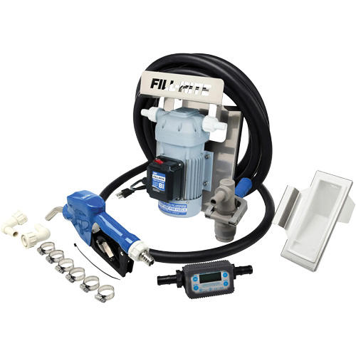 115V AC DEF Transfer Pump & IBC Tote Bracket with Nozzle & Meter Nuna Depot Inc.