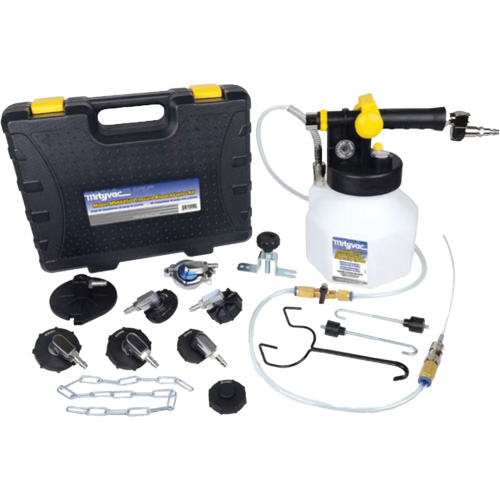 Pressure Brake Bleeder Kit with 7 Adapters Nuna Depot Inc.