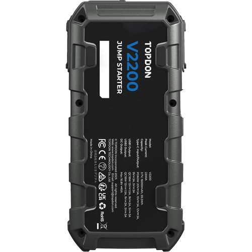 Survolteur, banque d'alimentation et lampe de poche V2200 Nuna Depot Inc.