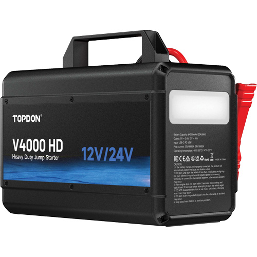 V4000 HD 12V/24V 4000A Jump Starter Nuna Depot Inc.
