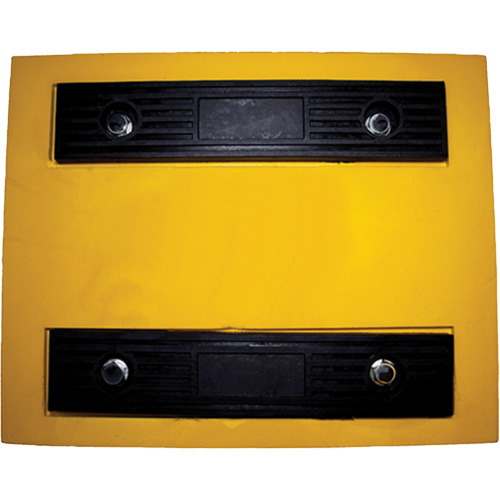 Cale de roue, Polyur&eacute;thane, Jaune, 15-1/4" la x 12-1/8'' p x 10-3/4" h Nuna Depot Inc.