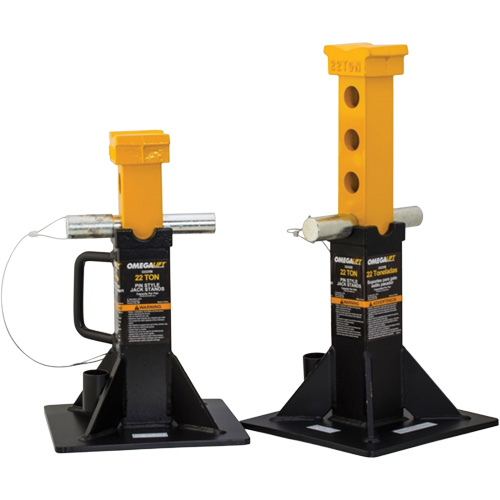 Chandelle robuste, Tige verrouillable, Capacit&eacute; de 22 tonnes, 12-1/4" - 19-7/8" h Nuna Depot Inc.
