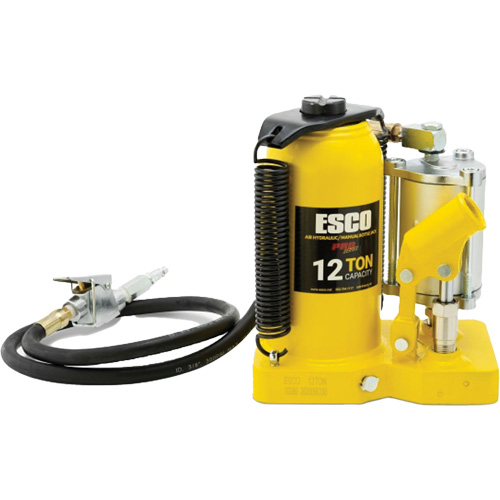Pro Series Bottle Jack, 12 Ton(s), Air Hydraulic, 18-1/2" Raised Height Nuna Depot Inc.