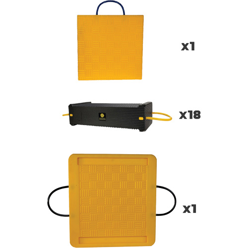 20-Piece CribLok Composite Cribbing System Kit Nuna Depot Inc.