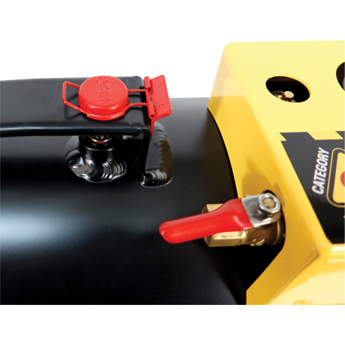 Ensemble de mise en place de talon haute pression de 9 gallons Hurricane "CAT-9", Aluminium Nuna Depot Inc.