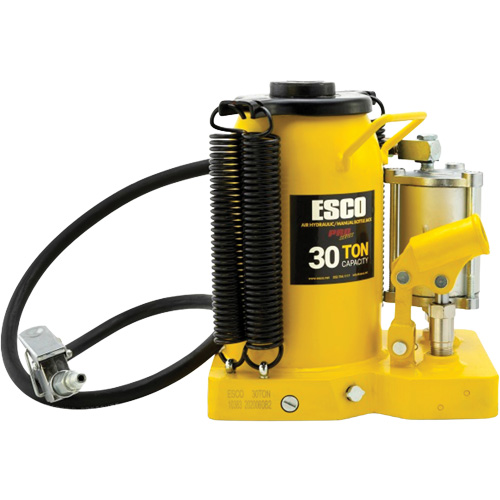 Cric-bouteille de s&eacute;rie Pro, 30 tonnes, Air comprim&eacute;/hydraulique, 20" Hauteur &eacute;lev&eacute;e Nuna Depot Inc.