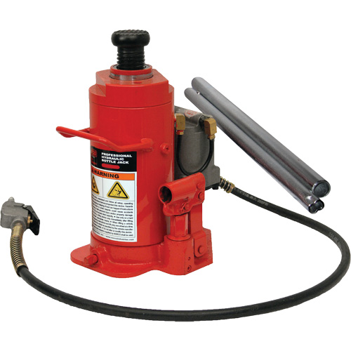 Standard Height Bottle Jack, 12 Ton(s), Air Hydraulic, 19-3/4" Raised Height Nuna Depot Inc.