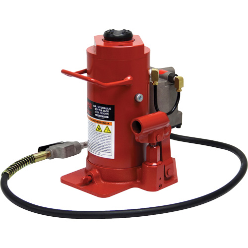 Standard Height Bottle Jack, 20 Ton(s), Air Hydraulic, 20-1/2" Raised Height Nuna Depot Inc.
