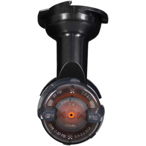 T&ecirc;te fine d'atomiseur de finition &agrave; gravit&eacute; Performance - Orange Nuna Depot Inc.
