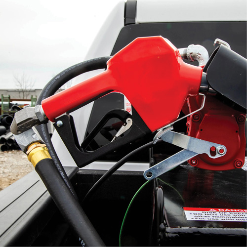 Red Automatic Gasoline Spout Nozzle Nuna Depot Inc.